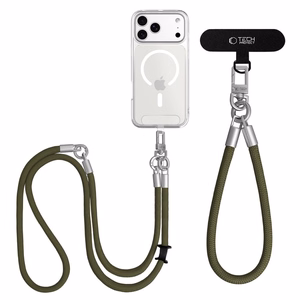 Tech-Protect C10S Rope Phone Lanyard - Green