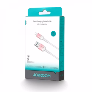 USB kabelis Joyroom S-A42 balts Lightning 120cm