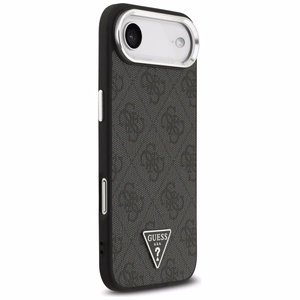 GUESS viedtālruņa apvalks (m) IPHONE 17 Air ar MagSafe saderīgs PU 4G W/Triangle Logo SL - melns