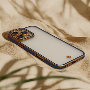 Silky Gold viedtālruņa apvalks Xiaomi Redmi 14C 4G / 14C 5G / Redmi A4 / POCO C75 zils