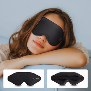 TECH-PROTECT EYESHADE MIEGA MASKA MATĒTS MELNS