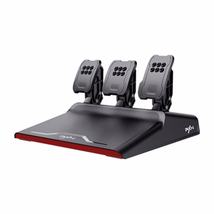 PXN-V10 Pro spēļu komplekts - stūre + pedāļi + montāžas skavas (PC / PS4 / Xbox One / Xbox Series X|S)