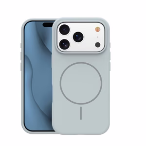 Thin Mag silikona maciņš iPhone 17 Pro Max 6,9″ / iPhone 18 Pro Max 6,9″, sudraba krāsā