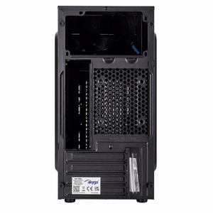 Akyga Obudowa Micro ATX AK19BK USB-C + USB 3.0 + 2x USB 2.0 czarna bez PSu Micro Tower Black