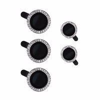 Rūdītais stikls HARD DIAMOND kamerai (LENS) Samsung Galaxy S24 Ultra sudraba (5 gab. lēcas)