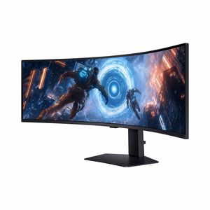 Samsung G91F monitors 124,5 cm (49") 5120 x 1440 pikseļi Dual QHD LCD melns