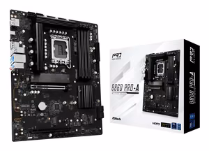 Asrock B860 Pro-A Intel B860 LGA 1851 (Socket V1) ATX Материнская плата