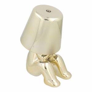 Galda lampa pie gultas GOLD MAN Art Deco sēdoša (versija 4) MLTL