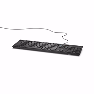 DELL KB216 tastatūra USB QWERTY US starptautiskā melna