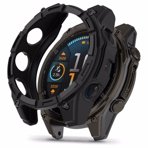 Tech-Protect Defense Air apvalks Garmin Fenix 8 47mm - melns