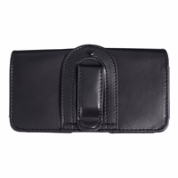 Horizontāls universāls apvalks CLASSIC 100A modelis 1 (Samsung S3/S4/A3 / Iphone 6/7/8) melns