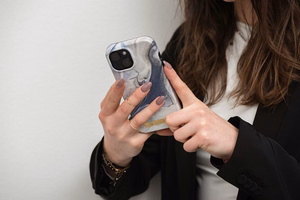 FORCELL F-PROTECT Mirage viedtālruņa apvalks saderīgs ar MagSafe IPHONE 15 Plus burvju smiltis