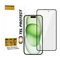 Tempesarkans glass Tel Protect 10X Privacy Titanium Iphone 15 (envelope)