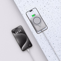 Portatīvais lādētājs Tech-Protect PB11 LifeMag MagSafe 10000 mAh - titāna