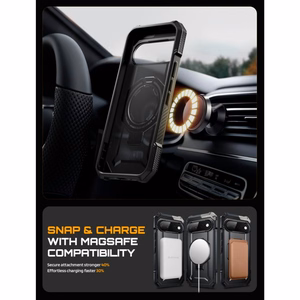 Supcase UB Grip Mag MagSafe vāciņš Google Pixel 11 Pro XL – melns