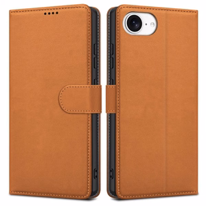 Korpuss Fancy Wallet Samsung A165 A16 4G/A166 A16 5G brūns