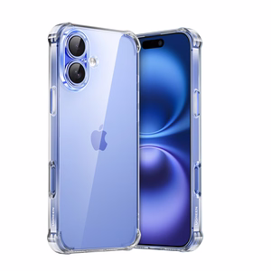 Ugreen Bright Cushion CA101 maciņš iPhone 16 Plus caurspīdīgs