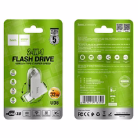 HOCO atmiņas karte USB A + USB C UD8 32GB USB3.0 + USB C
