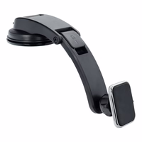 Magnētiskais auto turētājs priekšējā paneļa F53-2 sudraba krāsā