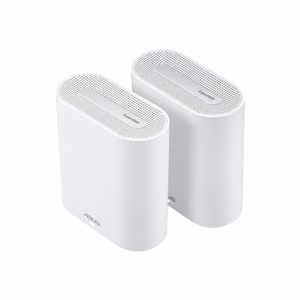 Asus Wifi 6 802.11ax Tri-band Business Mesh System EBM68 (2-Pack) 802.11ax 4804 Mbit/s 10/100/1000 Mbit/s Ethernet LAN (RJ-45) ports 3 Mesh Support Yes MU-MiMO No No mobile broadband Antenna type Internal 1