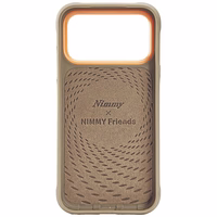 Nimmy Cool&Cute 2.0 Lāča apvalks viedtālrunim iPhone 17 Pro Max - beige