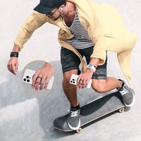 Tech-Protect MMR100 magnētiskais tālruņa turētājs / gredzens ar MagSafe - pelēks