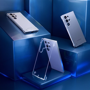 3mk Just20g Skaidrs viedtālruņa apvalks skirtas Samsung Galaxy S24 Ultra - caurspīdīgs