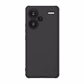 Nillkin Super Frosted Shield Pro viedtālruņa apvalks Xiaomi Redmi Note 13 Pro+ 5G (melns)