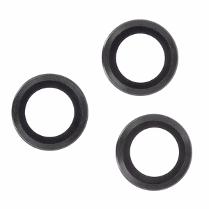 Komplekts of lens glasses for Samsung Galaxy S26 Ultra melns frame