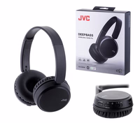 JVC HA-S36W Headphones Wireless Head-band Calls/Music Bluetooth melns