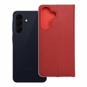 LUNA Book Carbon priekš SAMSUNG A57 5G sarkans