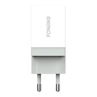 Ātrais lādētājs Foneng 1x USB K210 10.5W + USB Type C kabelis 1m