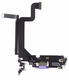 Flex priekš iPhone 14 Pro Max priekš charging connector ar microphone Deep Violets ORG