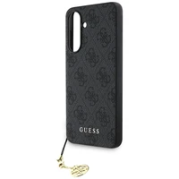 Guess 4G Charms Collection apvalks Samsung Galaxy A56 - Melns