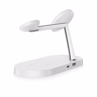 Tech-Protect A12 3in1 MagSafe indukcijas lādētājs viedtālrunim / austiņām / viedpulkstenim - balts