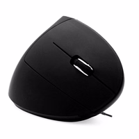 MEDIA-TECH VERTIC MT1122 Wired vertical mouse 6400 DPI melns