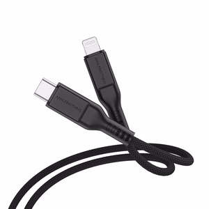 Amazing Thing Cable Tough Pro CLC120MTOBK - Type C to Lightning - PD 30W 3,2A 1,2 metres black