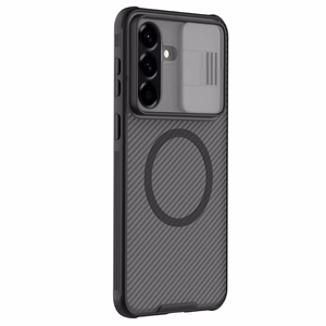 Nillkin CamShield Pro magnētiskais maciņš Samsung Galaxy A57 5G daļēji melns