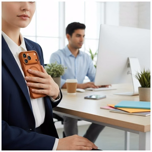 Uniq Veren iPhone 17 Pro Magclick uzlades macins - oranzs