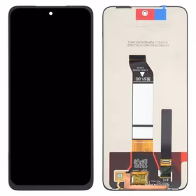 LCD ekrāns Xiaomi Redmi Note 10 5G/Redmi Note 10T 5G/Poco M3 Pro 4G/5G ar skārienekrānu melns ORG