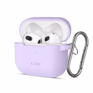Tech-Protect Silikona apvalks Apple AirPods 3 - violets