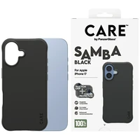 CARE by PanzerGlass Stilīgs Samba Magnētiskais viedtālruņa apvalks iPhone 17 - melns