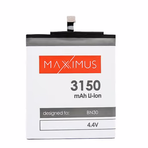 Аккумулятор MAXXIMUS XIA REDMI 4A 3150mAh Li-lon BN30