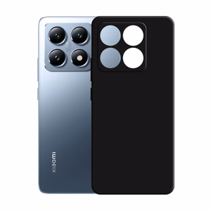 3mk Силиконовый Чехол для Xiaomi 14T - чёрный