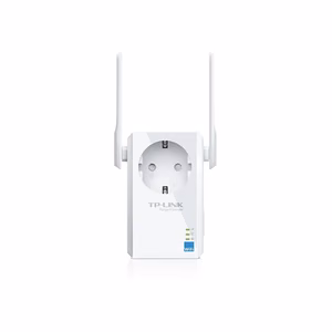 TP-LINK pastiprinātājs ar AC kontaktligzdu TL-WA860RE, 10/100 Mbit/s Ethernet LAN (RJ-45) portu skaits 1, 802.11n 2.4GHz, Wi-Fi datu pārraides ātrums (maks.) 300 Mbit/s, papildu kontaktligzda