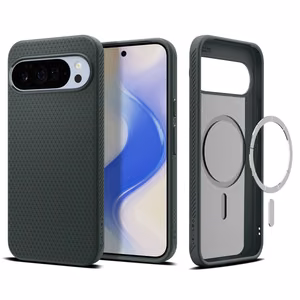 Spigen Liquid Air Mag MagSafe viedtālruņa apvalks Google Pixel 10 Pro XL - zaļš