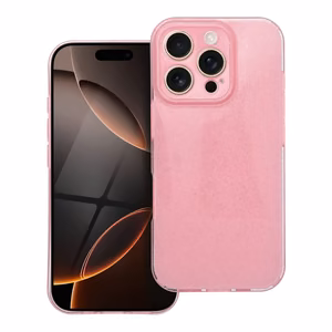 Case for iPhone 16 PRO Clear Case 2 mm Blink pink