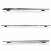 Tech-Protect SmartShell viedtālruņa apvalks MacBook Air 13" M2 / M3 / 2022-2024 - Caurspīdīgs
