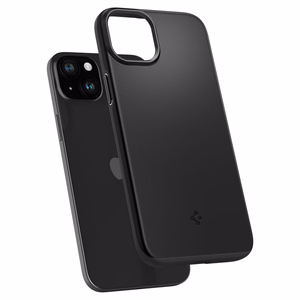 Spigen Thin Fit viedtālruņa apvalks iPhone 15 Plus - melns
