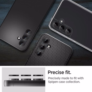 Spigen Glas.tR EZ Fit Optik aizsargstikls kamerai Samsung Galaxy S23 FE - melns, 2 gab.